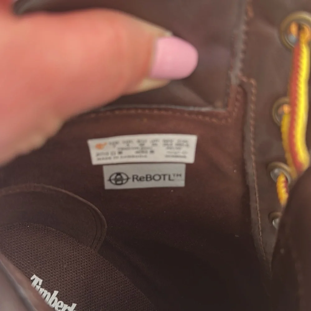 Timberland Women's Brown Heeled Boots 7 - Picture 3 of 10